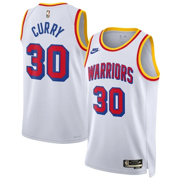 Carino Splendido Lussuoso Stephen Curry Golden State Warriors Nike Unisex 2024/25 Swingman Jersey White Classic Edition