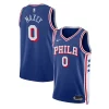 Ottimo Attraente Tyrese Maxey Philadelphia 76ers Nike Unisex Swingman Jersey Icon Edition Royal