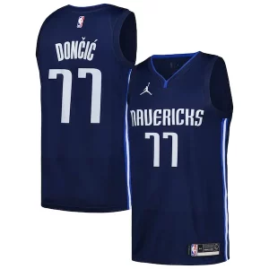 Moderno Luka Dončić Dallas Mavericks Jordan Brand Swingman Player Jersey Statement Edition Navy