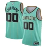 Resistente Charlotte Hornets Jordan Brand Unisex 2024/25 Custom Swingman Jersey City Edition Mint