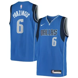 Fascinante Moderno Kristaps Porzingis Dallas Mavericks Nike Youth Swingman Jersey Icon Edition Blue