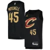 Accattivante Fantastico Donovan Mitchell Cleveland Cavaliers Jordan Brand Swingman Player Jersey Statement Edition Black