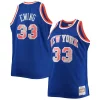 Accattivante Robusto Classico Patrick Ewing New York Knicks Big & Tall 1991/92 NBA 75th Anniversary Diamond Swingman Jersey Blue