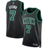 Pratico Bellissimo Jaylen Brown Boston Celtics Jordan Brand Unisex Swingman Jersey Statement Edition Black