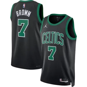 Pratico Bellissimo Jaylen Brown Boston Celtics Jordan Brand Unisex Swingman Jersey Statement Edition Black