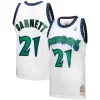 Meraviglioso Attraente Kevin Garnett Minnesota Timberwolves 1997 98 Hardwood Classics Reload 3.0 Swingman Jersey White