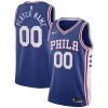Versatile Meraviglioso Carino Philadelphia 76ers Nike Swingman Custom Jersey Blue Icon Edition