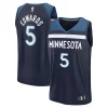 Trendy Fantastico Anthony Edwards Minnesota Timberwolves Fast Break Replica Player Jersey Icon Edition Navy