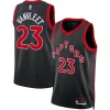 Incantevole Accattivante Fred VanVleet Toronto Raptors Jordan Brand Unisex Swingman Jersey Statement Edition Black
