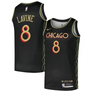 Robusto Splendido Incantevole Zach LaVine Chicago Bulls Nike Swingman Player Jersey City Edition Black