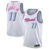 Magnifico Prestigioso Incantevole Jaime Jaquez Jr. Miami Heat Nike Unisex 2024/25 Swingman Player Jersey City Edition White