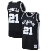 Accattivante Tim Duncan San Antonio Spurs 1998/99 Hardwood Classics Swingman Jersey Black