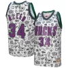 Duraturo Elegante Incantevole Ray Allen Milwaukee Bucks 2000/01 Swingman Jersey White