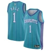 Carino Moderno Sofisticato LaMelo Ball Charlotte Hornets Jordan Brand Unisex 2023/24 Swingman Replica Jersey Classic Edition Teal