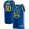 Stupendo Stephen Curry Golden State Warriors Fast Break Replica Jersey Icon Edition Royal