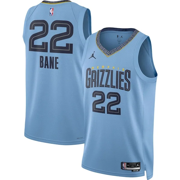Fantastico Splendido Resistente Desmond Bane Memphis Grizzlies Jordan Brand Unisex Swingman Jersey Statement Edition Light Blue
