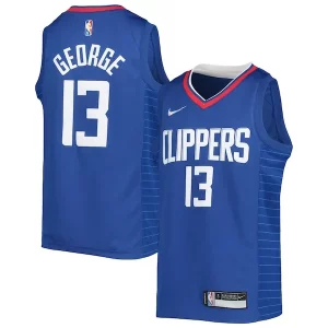 Robusto Elegante Stupendo Paul George LA Clippers Nike Youth 2021/22 Diamond Swingman Jersey Icon Edition Royal