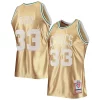 Duraturo Pratico Lussuoso Larry Bird Boston Celtics 75th Anniversary 1985/86 Hardwood Classics Swingman Jersey Gold