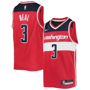 Prestigioso Splendido Bellissimo Bradley Beal Washington Wizards Nike Youth 2021/22 Diamond Swingman Jersey Icon Edition Red