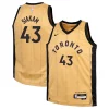 Duraturo Pascal Siakam Toronto Raptors Nike Youth Swingman Replica Jersey City Edition Gold