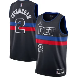 Cool Cade Cunningham Detroit Pistons Jordan Brand Unisex Swingman Jersey Statement Edition Black