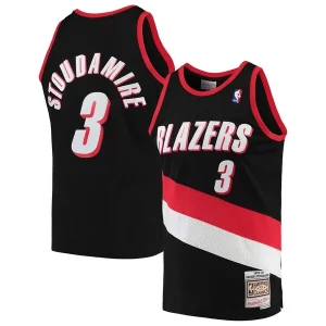 Accattivante Damon Stoudamire Portland Trail Blazers 1999/00 Hardwood Classics Swingman Jersey Black