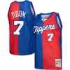 Fantastico Lamar Odom LA Clippers Hardwood Classics 2000/01 Split Swingman Jersey Royal/Red