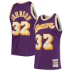 Bellissimo Classico Magic Johnson Los Angeles Lakers 1984/85 Hardwood Classics Swingman Jersey Purple/Gold