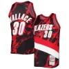 Fantastico Rasheed Wallace Portland Trail Blazers 1999/00 Hardwood Classics Marble Swingman Jersey Black
