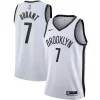 Splendido Raffinato Comodo Kevin Durant Brooklyn Nets Nike 2020/21 Swingman Jersey White Association Edition