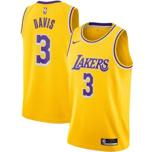 Prestigioso Attraente Classico Anthony Davis Los Angeles Lakers Nike Swingman Jersey Gold Icon Edition