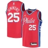 Ottimo Ben Simmons Philadelphia 76ers Jordan Brand Youth 2020/21 Swingman Player Jersey Statement Edition Red