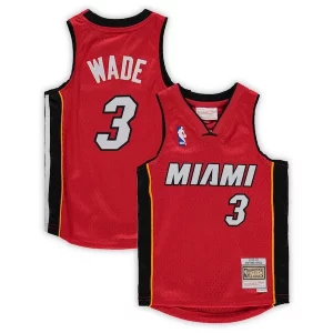 Splendido Prestigioso Dwyane Wade Miami Heat Preschool 2005 06 Hardwood Classics Player Jersey Red