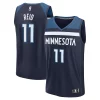 Ottimo Attraente Moderno Naz Reid Minnesota Timberwolves Fast Break Replica Player Jersey Icon Edition Navy
