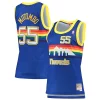 Trendy Meraviglioso Lussuoso Dikembe Mutombo Denver Nuggets Women's 1991/92 Hardwood Classics Swingman Jersey Royal