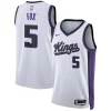 Comodo Sofisticato Magnifico De'Aaron Fox Sacramento Kings Nike Unisex Swingman Jersey Association Edition White