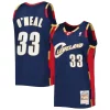 Comodo Trendy Shaquille O'Neal Cleveland Cavaliers Hardwood Classics 2009/10 Jersey Navy