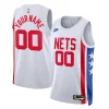 Elegante Incantevole Brooklyn Nets Nike Unisex 2022/23 Custom Swingman Jersey Classic Edition White