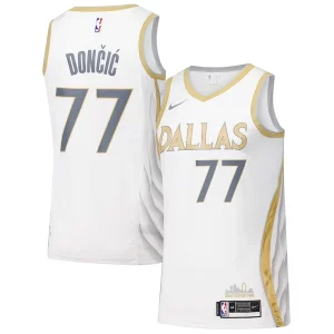 Pratico Dallas Mavericks Nike Swingman Player Jersey City Edition White