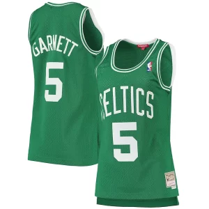Gorgeous Carino Kevin Garnett Boston Celtics Women's 2007 08 Hardwood Classics Swingman Jersey Kelly Green