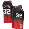 Incantevole Bill Walton Portland Trail Blazers 1976/77 Hardwood Classics Fadeaway Swingman Player Jersey Red/Black