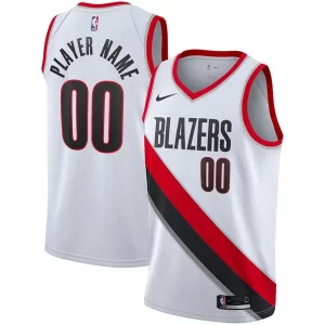 Gorgeous Portland Trail Blazers Nike 2020/21 Swingman Custom Jersey Association Edition White