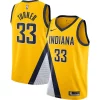 Meraviglioso Resistente Duraturo Myles Turner Indiana Pacers Nike Swingman Jersey Gold Statement Edition