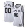 Versatile San Antonio Spurs Nike Unisex Swingman Custom Jersey White Association Edition