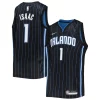 Cool Jonathan Isaac Orlando Magic Nike Youth 2021/22 Diamond Swingman Jersey Icon Edition Black