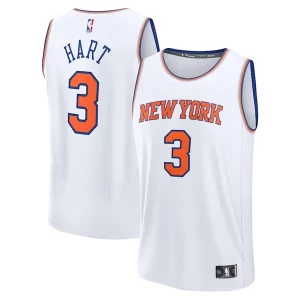 Trendy Fantastico Duraturo Josh Hart New York Knicks Fast Break Replica Player Jersey Association Edition White