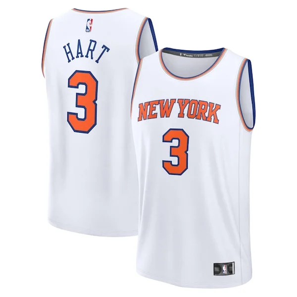 Trendy Fantastico Duraturo Josh Hart New York Knicks Fast Break Replica Player Jersey Association Edition White