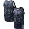 Fascinante Moderno Alonzo Mourning Miami Heat Hardwood Classics 1996/97 Tie Dye Swingman Jersey Black