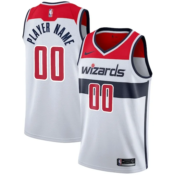 Versatile Washington Wizards Nike 2020/21 Swingman Custom Jersey Association Edition White