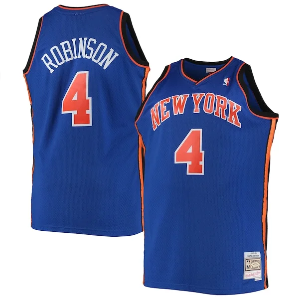Carino Resistente Bellissimo Nate Robinson New York Knicks 2005/06 Big & Tall Hardwood Classics Swingman Jersey Blue